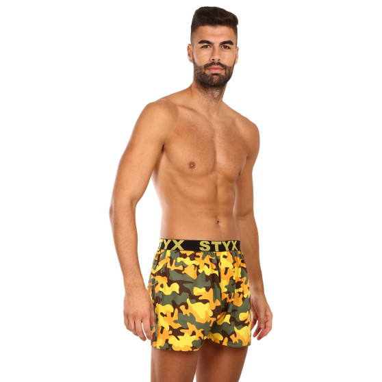 Boxershorts til mænd Styx art sports gummi camouflage (B1559)