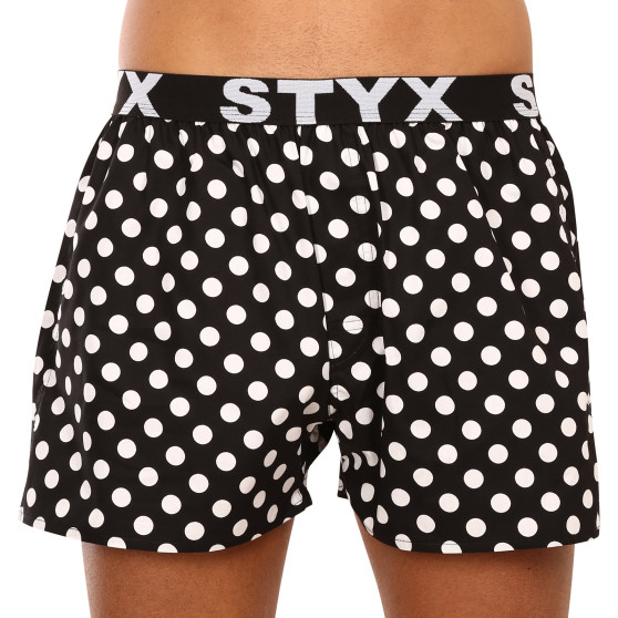 Boxershorts til mænd Styx art sports gummi polka dots (B1650)