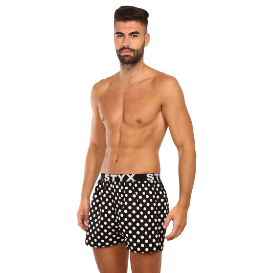 Boxershorts til mænd Styx art sports gummi polka dots (B1650)