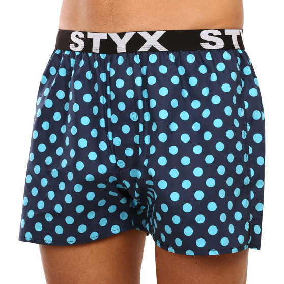 Boxershorts til mænd Styx art sports gummi polka dots (B1651)