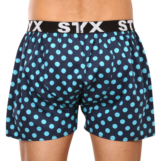 Boxershorts til mænd Styx art sports gummi polka dots (B1651)