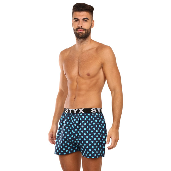 Boxershorts til mænd Styx art sports gummi polka dots (B1651)