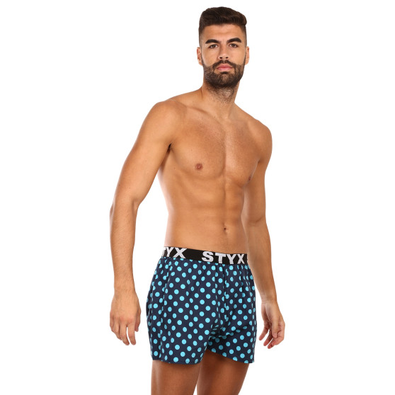 Boxershorts til mænd Styx art sports gummi polka dots (B1651)