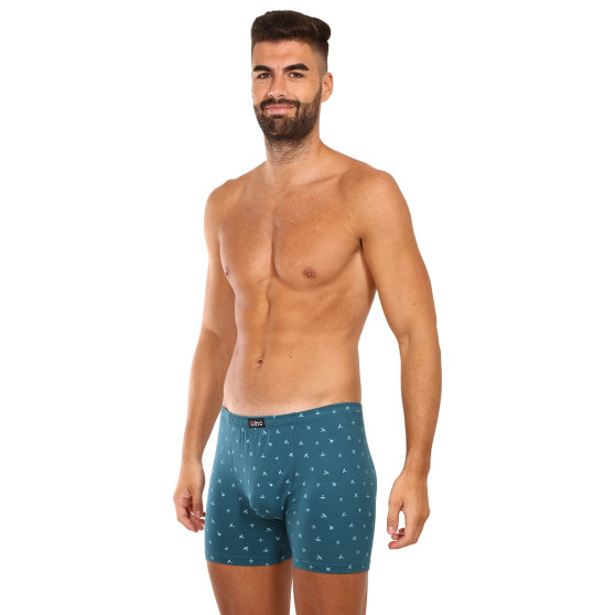 Boxershorts til mænd Gino petrol (74147)