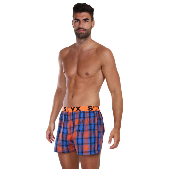 5PACK Boxershorts til mænd Styx sport elastik flerfarvet (5B1067890)