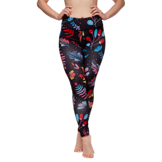 Muntre leggings til kvinder Dedoles fitness Neonblomster (D-W-AW-LGS-C-RP-1098)