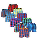 10PACK Boxershorts til mænd Styx sportsgummi (10B101234567890)