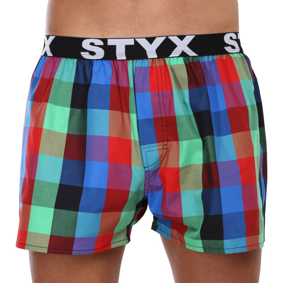 10PACK Boxershorts til mænd Styx sportsgummi (10B101234567890)