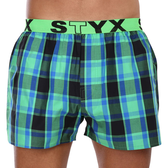 10PACK Boxershorts til mænd Styx sportsgummi (10B101234567890)