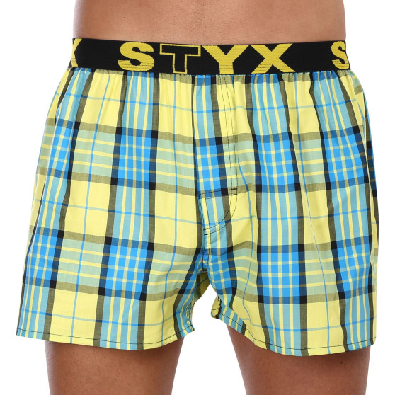 10PACK Boxershorts til mænd Styx sportsgummi (10B101234567890)