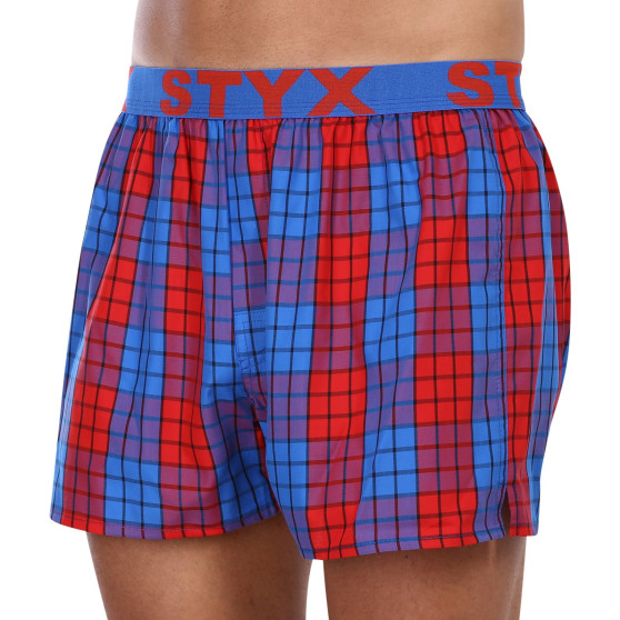 10PACK Boxershorts til mænd Styx sportsgummi (10B101234567890)