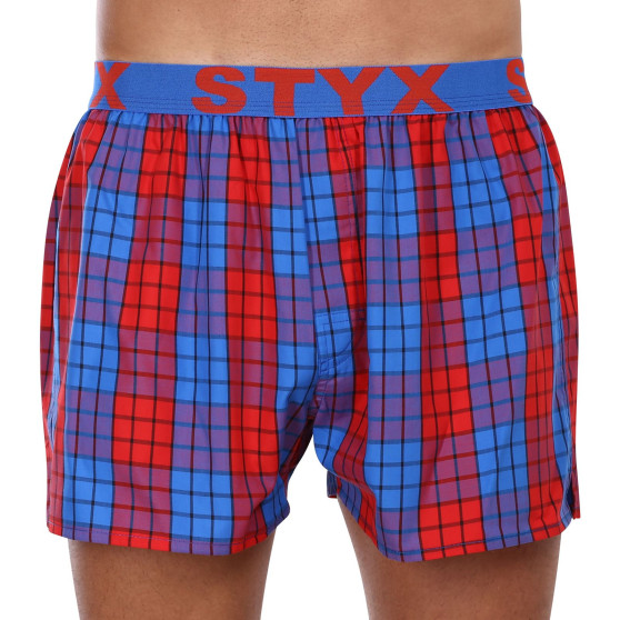 10PACK Boxershorts til mænd Styx sportsgummi (10B101234567890)