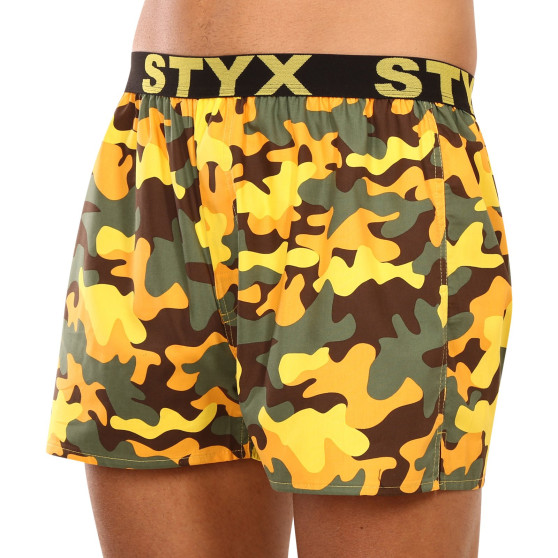 3PACK Boxershorts til mænd Styx art sports gummi flerfarvet (3B15901)