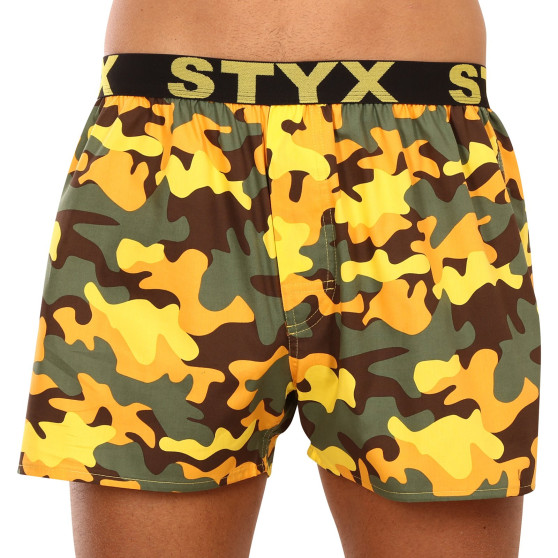 3PACK Boxershorts til mænd Styx art sports gummi flerfarvet (3B15901)