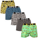 5PACK Boxershorts til mænd Styx art sports gummi flerfarvet (5B1309501)