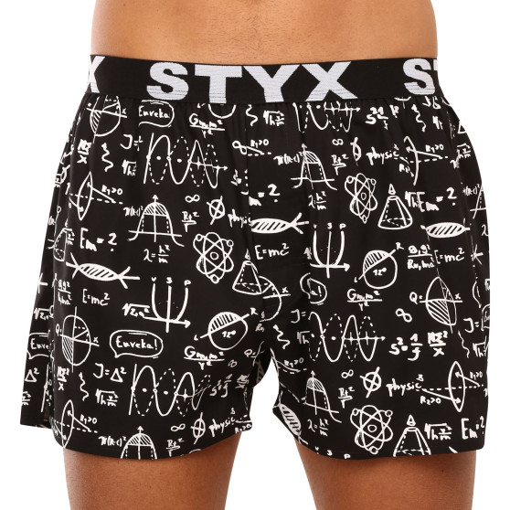 10PACK Boxershorts til mænd Styx art sports gummi flerfarvet (10B130915245782)