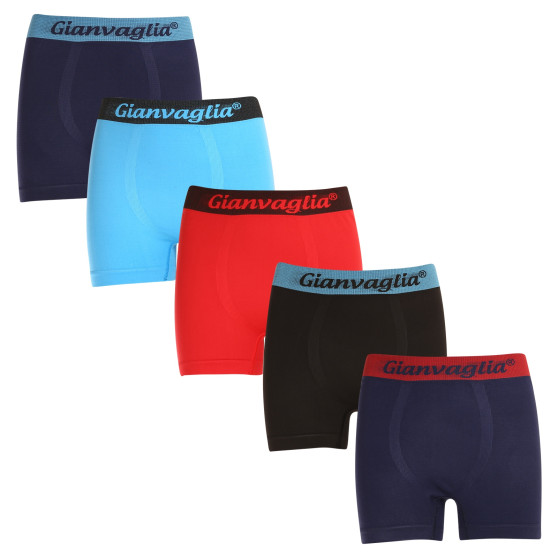 5PACK Boxershorts til børn Gianvaglia flerfarvet (9803)