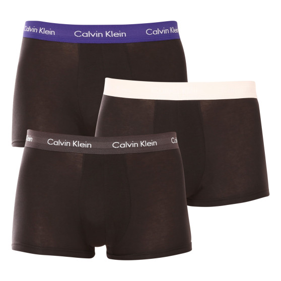 3PACK Boxershorts til mænd Calvin Klein sort (U2664G-H4X)