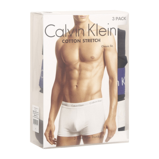 3PACK Boxershorts til mænd Calvin Klein sort (U2664G-H4X)