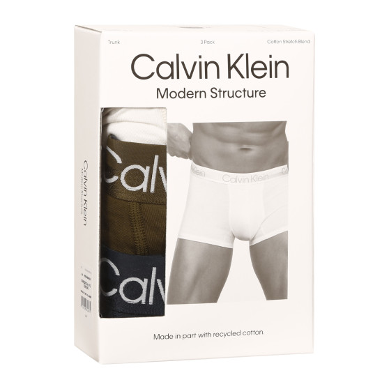 3PACK Boxershorts til mænd Calvin Klein flerfarvet (NB2970A-GYO)