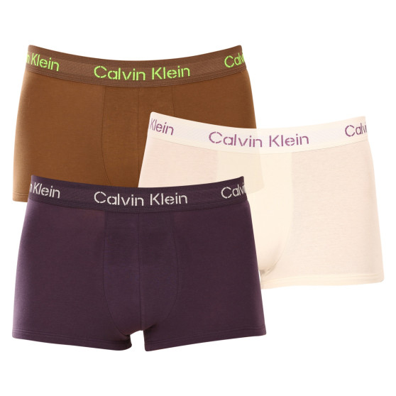 3PACK Boxershorts til mænd Calvin Klein flerfarvet (NB3705A-FZ4)