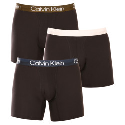 3PACK Boxershorts til mænd Calvin Klein sort (NB2971A-GZ5)