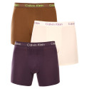 3PACK Boxershorts til mænd Calvin Klein flerfarvet (NB3706A-FZ4)