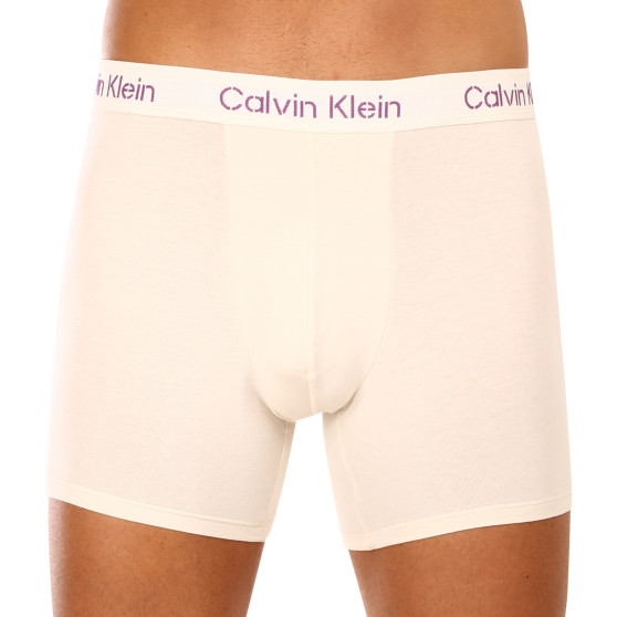 3PACK Boxershorts til mænd Calvin Klein flerfarvet (NB3706A-FZ4)