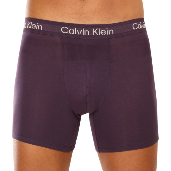 3PACK Boxershorts til mænd Calvin Klein flerfarvet (NB3706A-FZ4)