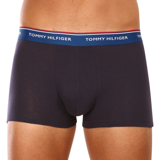 3PACK Boxershorts til mænd Tommy Hilfiger mørkeblå (UM0UM01642 0VX)