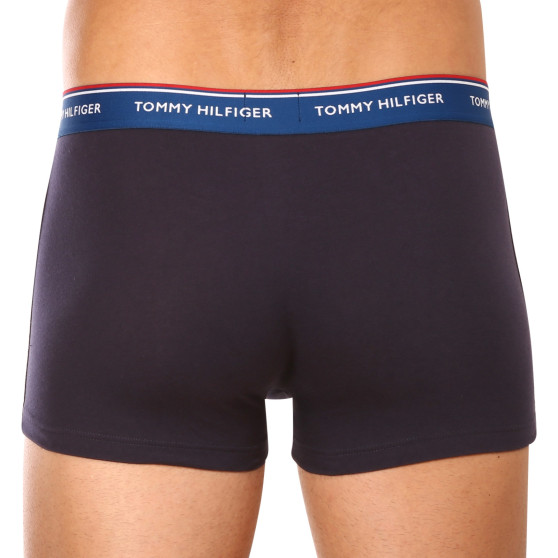 3PACK Boxershorts til mænd Tommy Hilfiger mørkeblå (UM0UM01642 0VX)