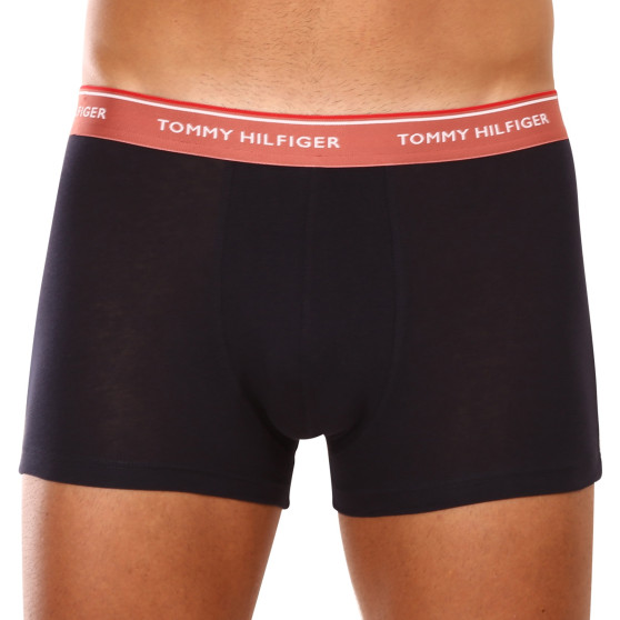 3PACK Boxershorts til mænd Tommy Hilfiger mørkeblå (UM0UM01642 0VX)