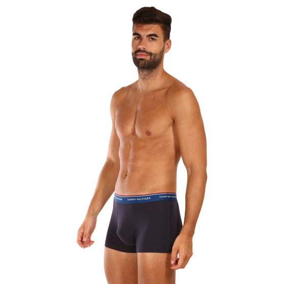 3PACK Boxershorts til mænd Tommy Hilfiger mørkeblå (UM0UM01642 0VX)