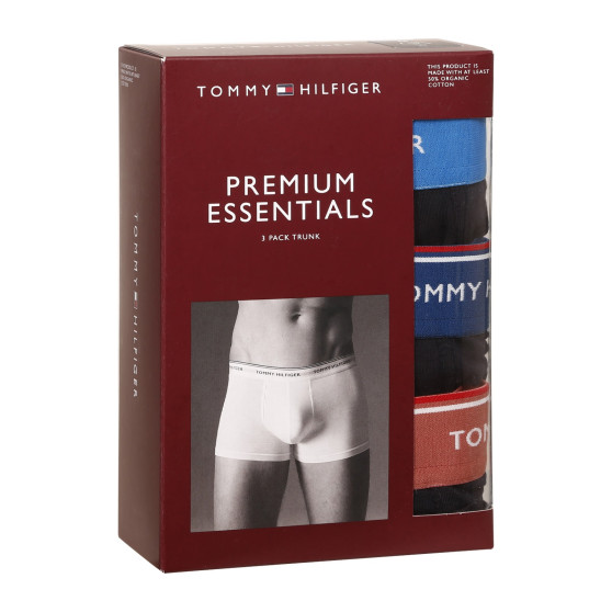 3PACK Boxershorts til mænd Tommy Hilfiger mørkeblå (UM0UM01642 0VX)