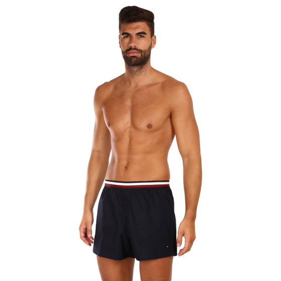 3PACK Boxershorts til mænd Tommy Hilfiger mørkeblå (UM0UM03121 0XO)