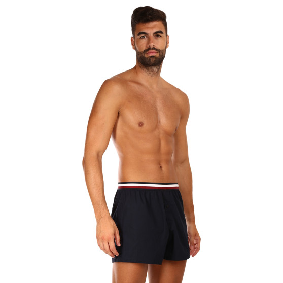 3PACK Boxershorts til mænd Tommy Hilfiger mørkeblå (UM0UM03121 0XO)