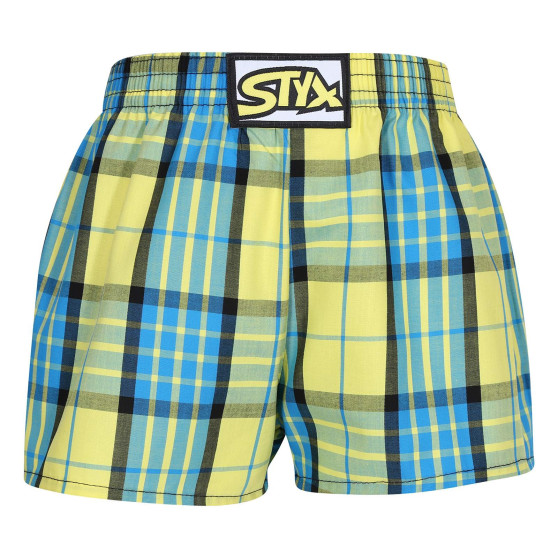 3PACK Børneshorts Styx klassisk elastik flerfarvet (3J10123)