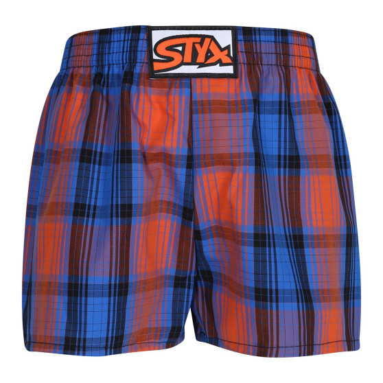 3PACK Børneshorts Styx klassisk elastik flerfarvet (3J10456)