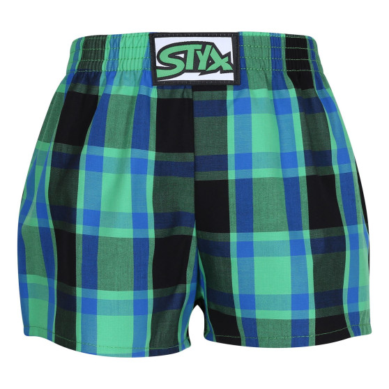 3PACK Børneshorts Styx klassisk elastik flerfarvet (3J10456)