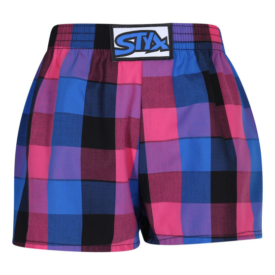 3PACK Børneshorts Styx klassisk elastik flerfarvet (3J10789)