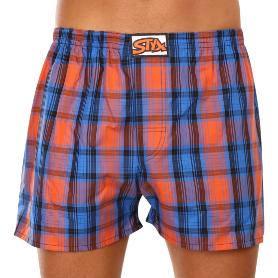 3PACK Boxershorts til mænd Styx classic elastic flerfarvet (3A10236)