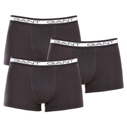 3PACK Boxershorts til mænd Gant sort (900003053-005)