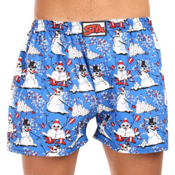 Boxershorts til mænd Styx art klassisk gummi christmas snowmen (A1751)