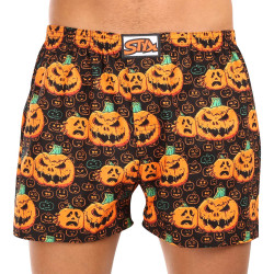 Boxershorts til mænd Styx art klassisk gummi Halloween-græskar (A1755)