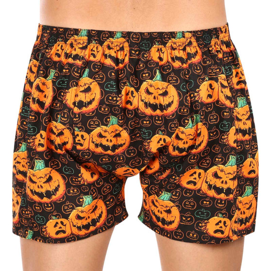 Boxershorts til mænd Styx art klassisk gummi Halloween-græskar (A1755)