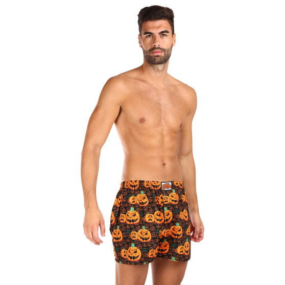 Boxershorts til mænd Styx art klassisk gummi Halloween-græskar (A1755)