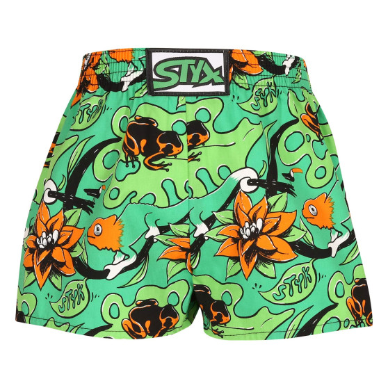 3PACK Børneshorts Styx art klassisk gummi flerfarvet (3J12579)