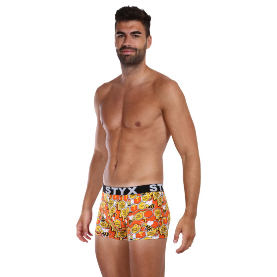 3PACK Boxershorts til mænd Styx art sports gummi overstørrelse (3R12914)