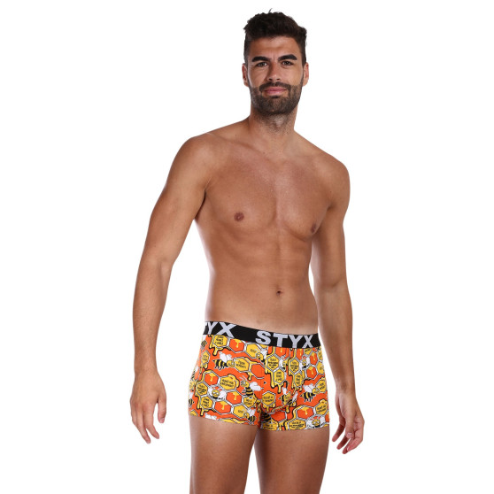 3PACK Boxershorts til mænd Styx art sports gummi overstørrelse (3R12914)