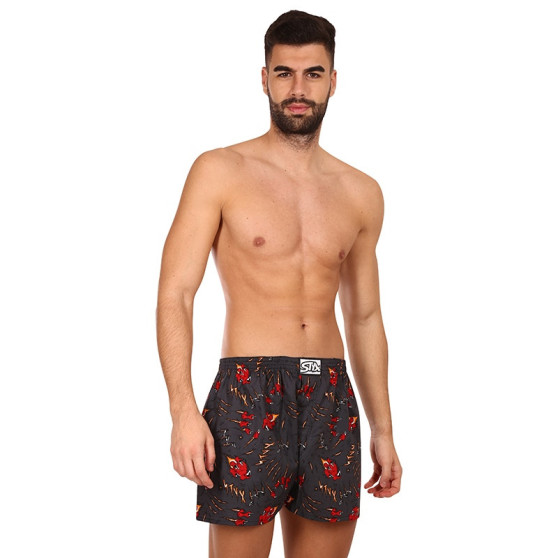 3PACK Boxershorts til mænd Styx art klassisk gummi flerfarvet (3A15245)